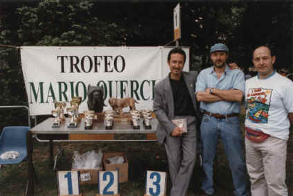 tre dei fondatori del Trofeo Querci